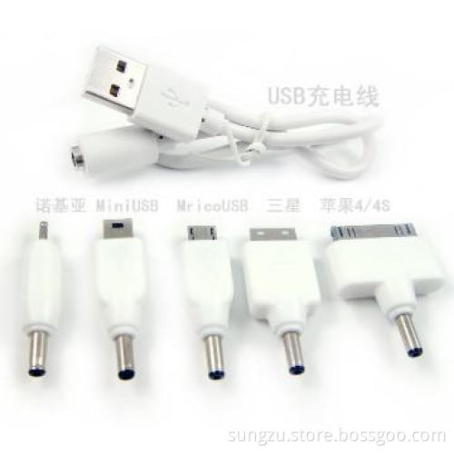 Colorful good quality slim power bank & usb battery portable charger